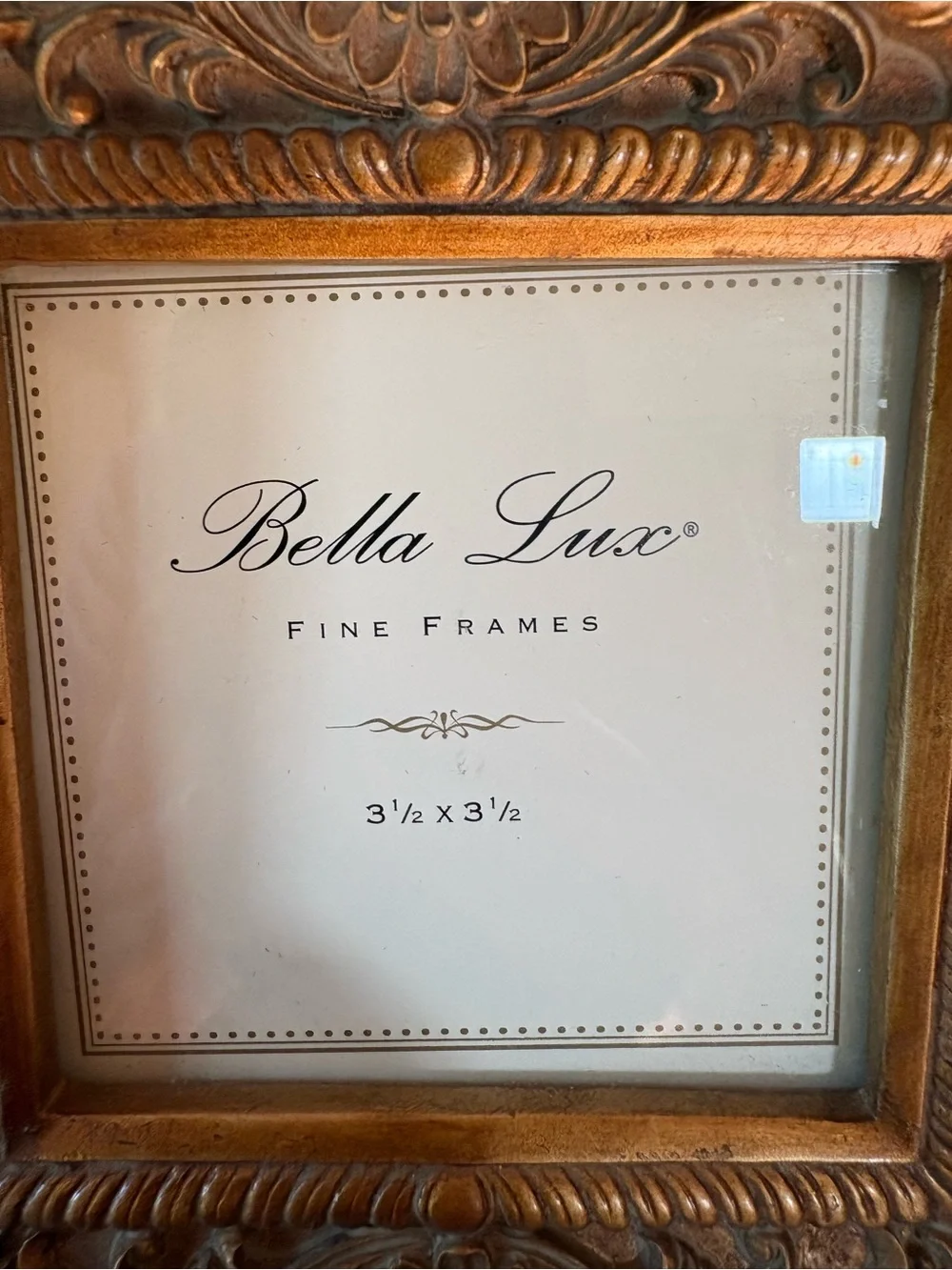 Bella Luxx Ornate Gold-Tone Decorative Picture Frame